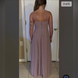 David’s Bridal Quartz Bridesmaid Dress